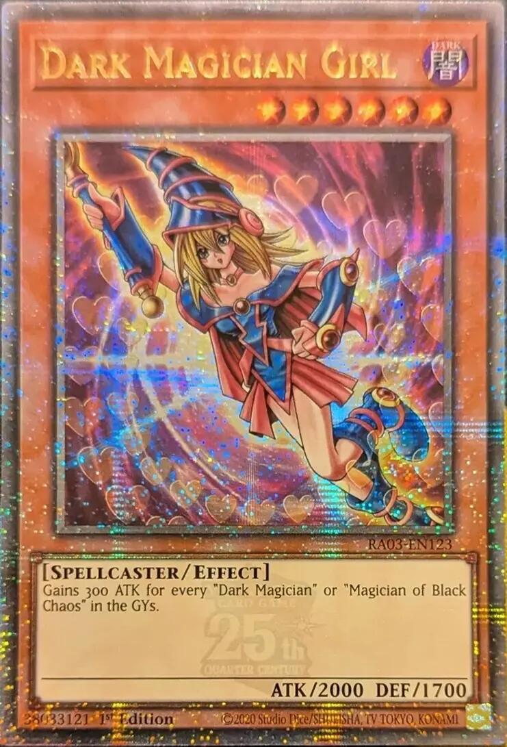 Dark Magician Girl (Quarter Century Secret Rare) (C) [RA03-EN123] Quarter Century Secret Rare | Good Games Morley