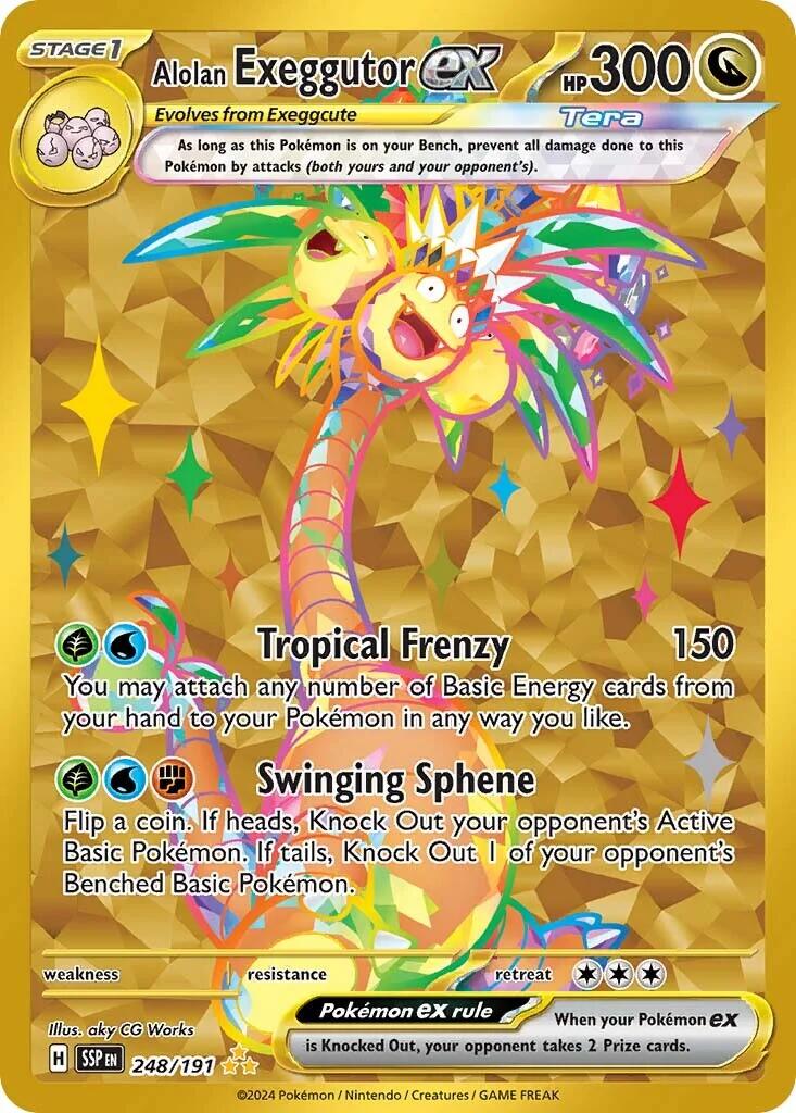 Alolan Exeggutor ex (248/191) [Scarlet & Violet: Surging Sparks] | Good Games Morley