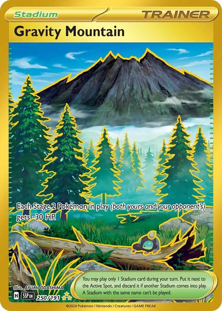 Gravity Mountain (250/191) [Scarlet & Violet: Surging Sparks] | Good Games Morley