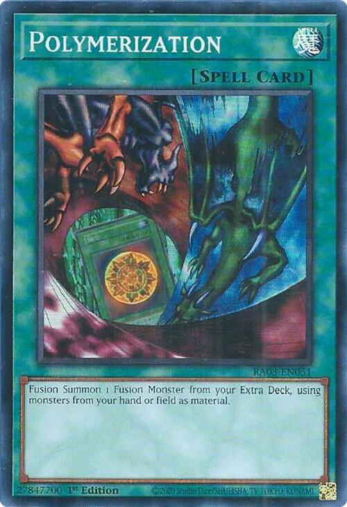 Polymerization (Alternate Art) [RA03-EN051] Super Rare | Good Games Morley