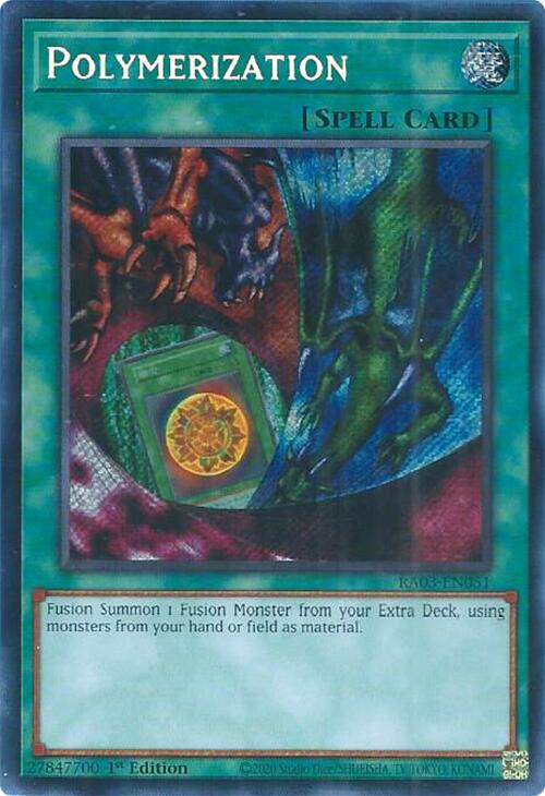 Polymerization (Alternate Art) (Secret Rare) [RA03-EN051] Secret Rare | Good Games Morley