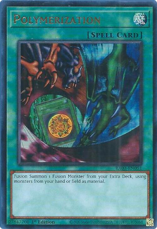 Polymerization (Alternate Art) (UR) [RA03-EN051] Ultra Rare | Good Games Morley