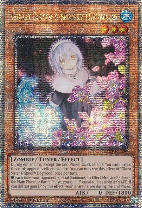Ghost Sister & Spooky Dogwood (Alternate Art) (Quarter Century Secret Rare) [RA03-EN020] Quarter Century Secret Rare | Good Games Morley