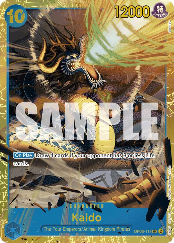 Kaido (OP05-118) (Reprint) [Premium Booster -The Best-] | Good Games Morley
