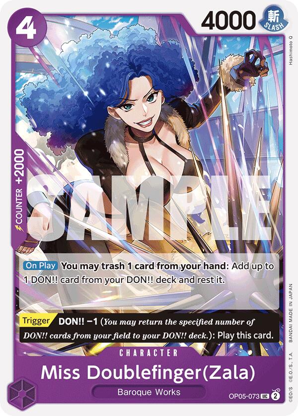 Miss Doublefinger(Zala) (Reprint) [Premium Booster -The Best-] | Good Games Morley