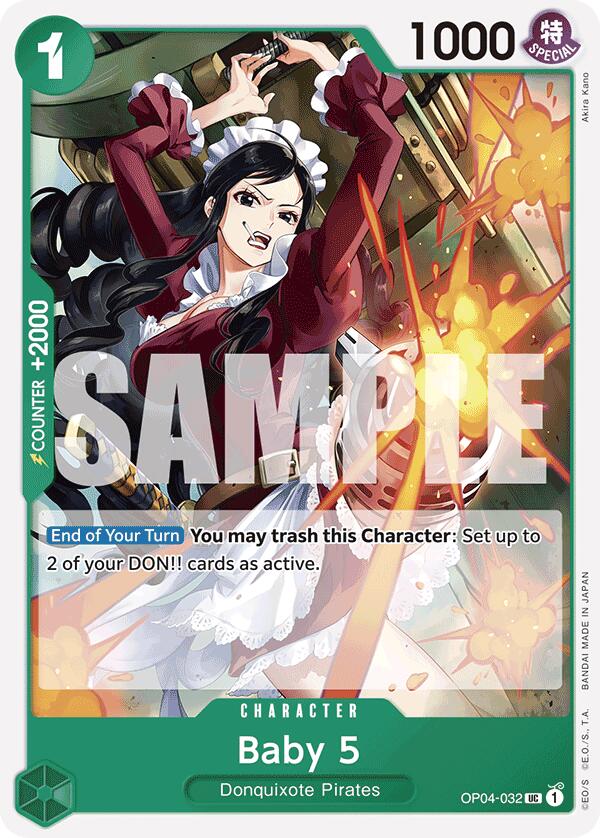 Baby 5 (OP04-032) (Reprint) [Premium Booster -The Best-] | Good Games Morley