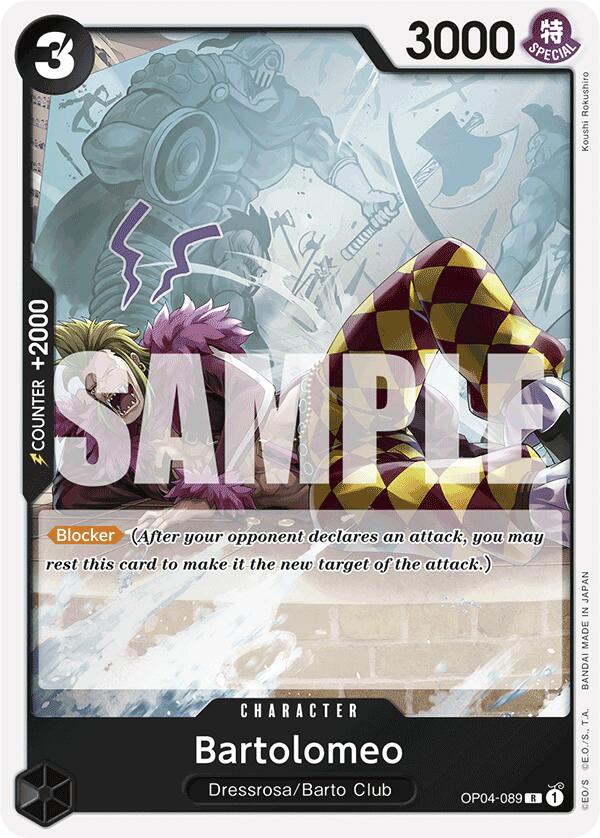 Bartolomeo (OP04-089) (Reprint) [Premium Booster -The Best-] | Good Games Morley