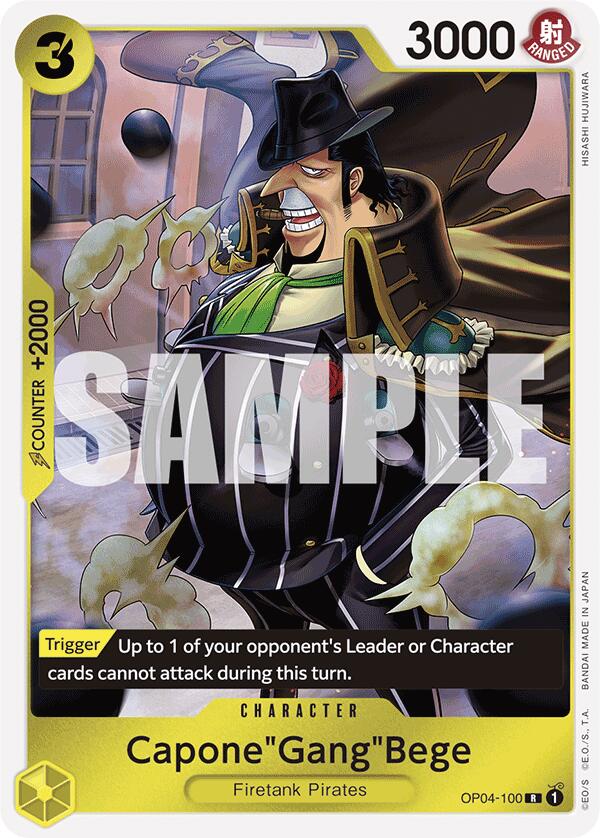 Capone"Gang"Bege (OP04-100) (Reprint) [Premium Booster -The Best-] | Good Games Morley