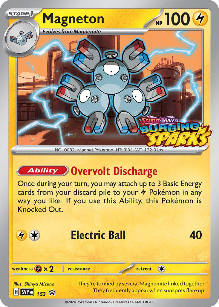 Magneton (153) [Scarlet & Violet: Black Star Promos] | Good Games Morley