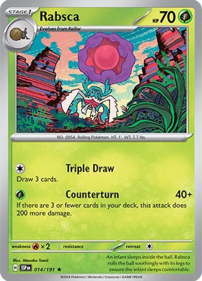 Rabsca (014/191) (Deck Exclusives) [Scarlet & Violet: Surging Sparks] | Good Games Morley
