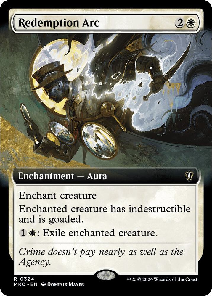 Redemption Arc 324/311 (Commander: Murders at Karlov Manor)  - Extended Art | Good Games Morley