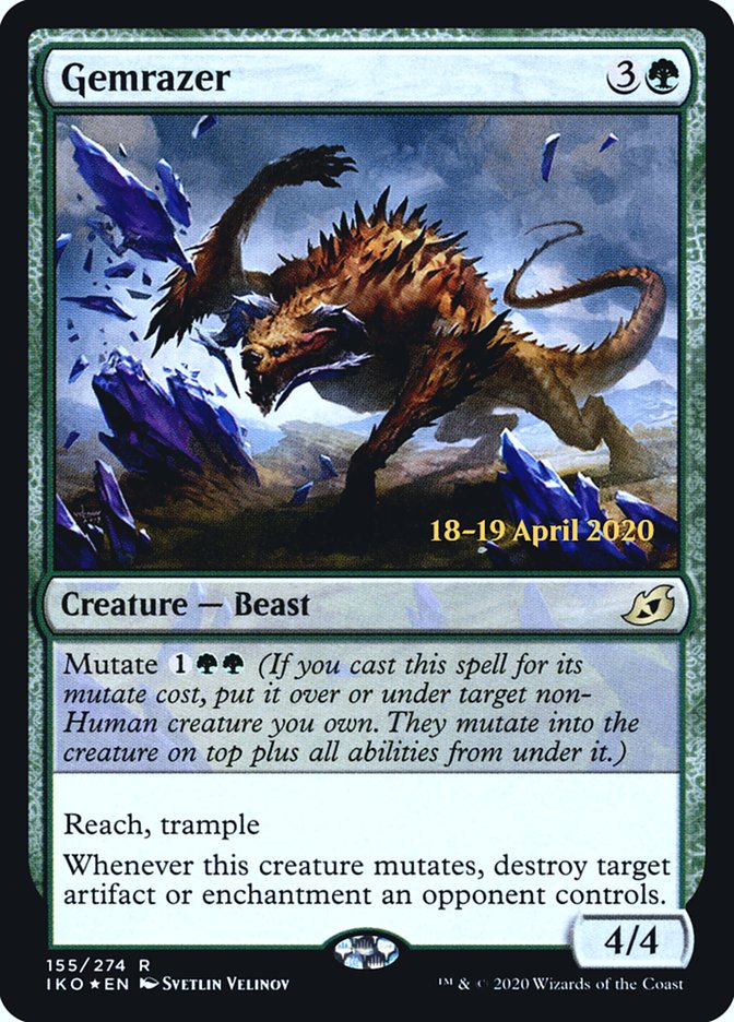 Gemrazer [Ikoria: Lair of Behemoths Prerelease Promos] | Good Games Morley