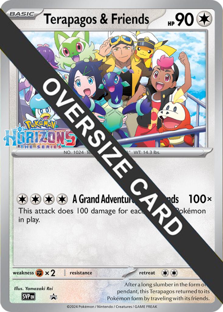 Terapagos & Friends (Jumbo Card) [Miscellaneous Cards] | Good Games Morley