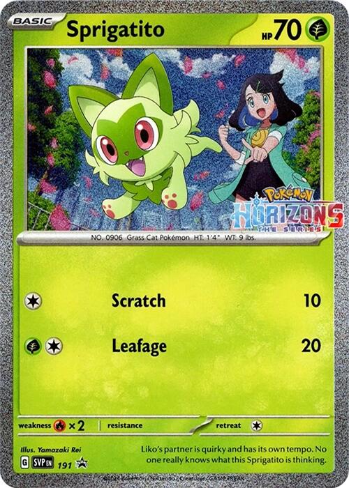 Sprigatito (191) [Scarlet & Violet: Black Star Promos] | Good Games Morley