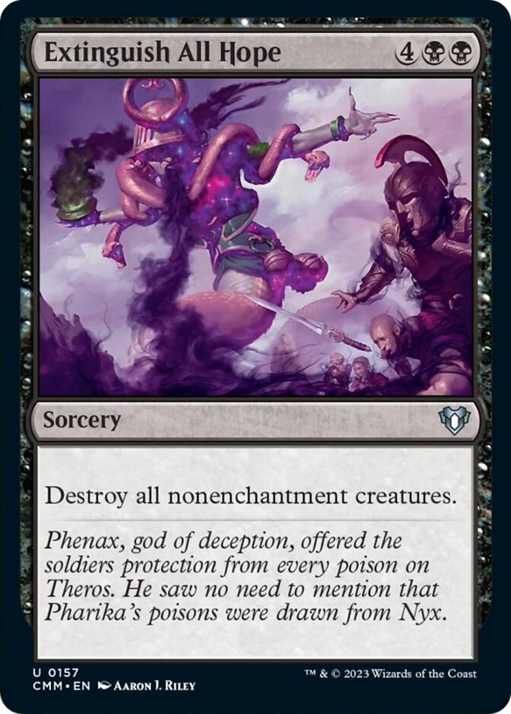 Extinguish All Hope [Commander Masters] | Good Games Morley