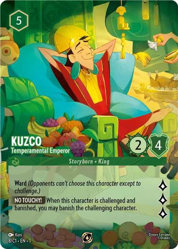 Kuzco - Temperamental Emperor (8) [Promo Cards] | Good Games Morley