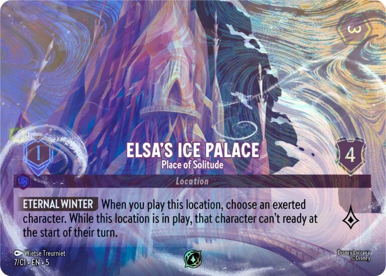 Elsa's Ice Palace - Place of Solitude (7) [Promo Cards] | Good Games Morley