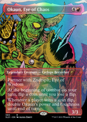 Okaun, Eye of Chaos // Okaun, Eye of Chaos (Borderless) [Secret Lair Drop Series] | Good Games Morley
