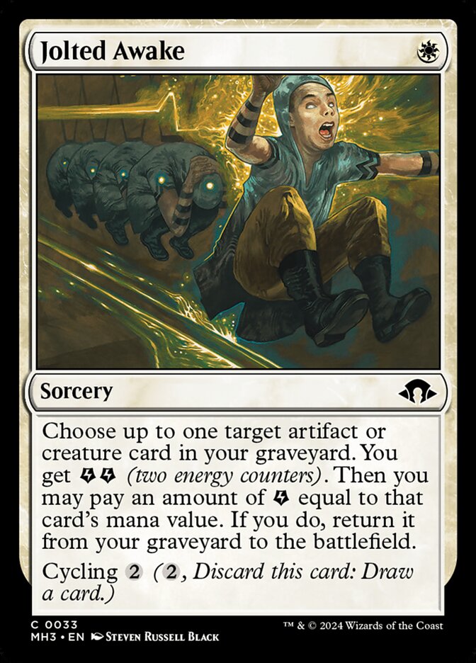 Jolted Awake 33/319 (Modern Horizons 3)  | Good Games Morley