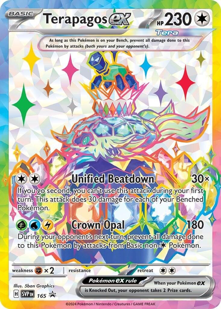 Terapagos ex (165) [Scarlet & Violet: Black Star Promos] | Good Games Morley