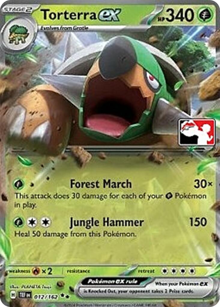 Torterra ex (012/162) [Prize Pack Series Five] | Good Games Morley