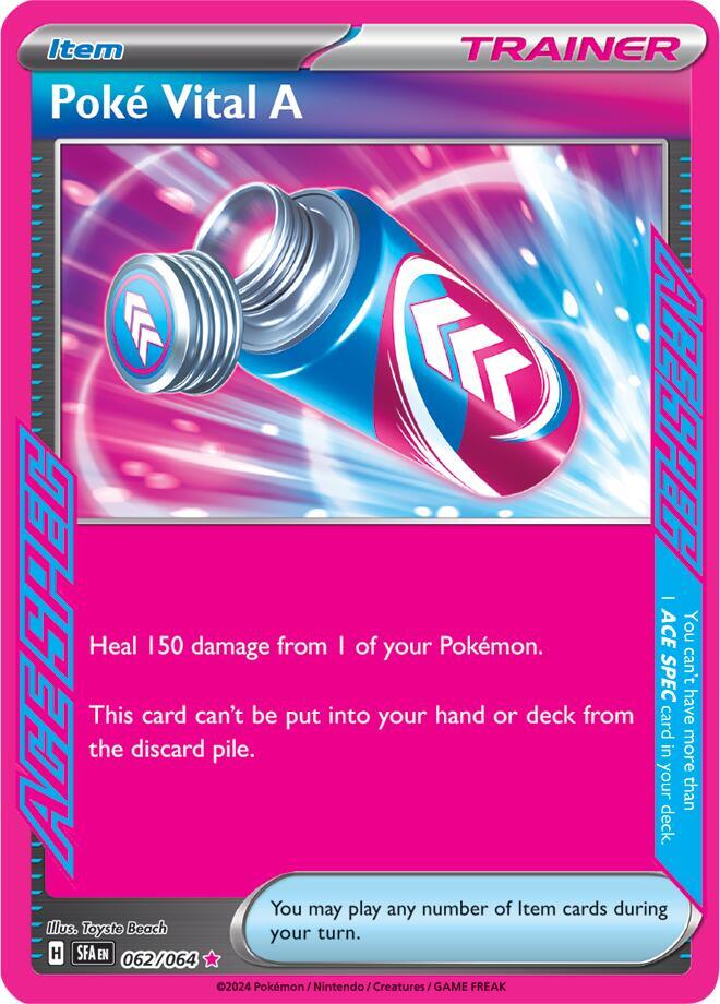 Poke Vital A 062/064 (SV: Shrouded Fable)  - Holofoil | Good Games Morley