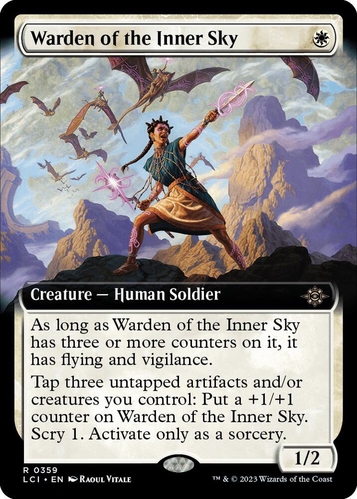 Warden of the Inner Sky 359/291 (The Lost Caverns of Ixalan)  - Extended Art Foil | Good Games Morley