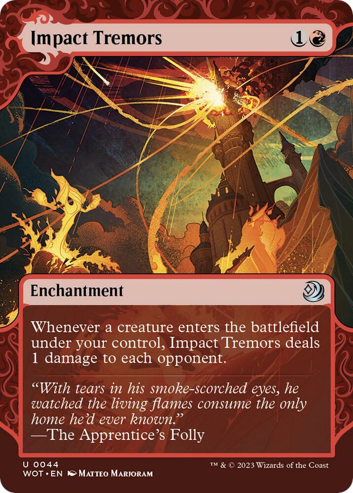 Impact Tremors 44 (Wilds of Eldraine: Enchanting Tales)  - Showcase Foil | Good Games Morley