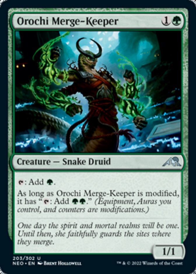 Orochi Merge-Keeper [Kamigawa: Neon Dynasty] | Good Games Morley
