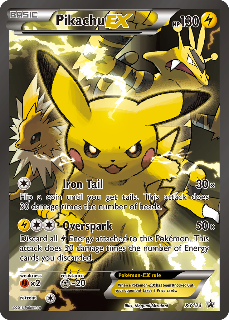 Pikachu EX (XY124) [XY: Black Star Promos] | Good Games Morley