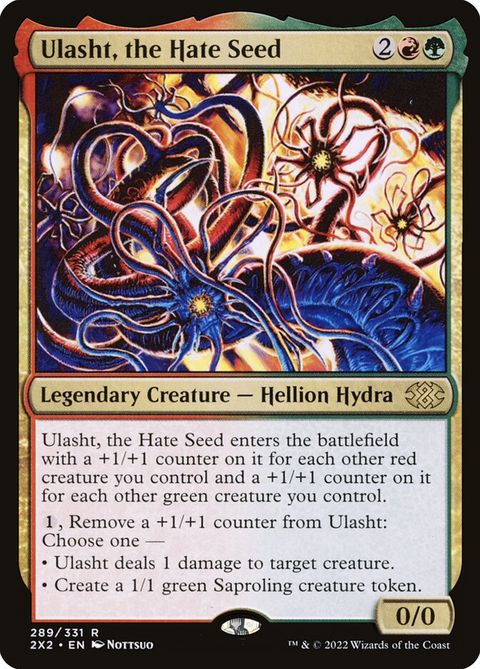 Ulasht, the Hate Seed 289/331 (Double Masters 2022)  - Foil | Good Games Morley
