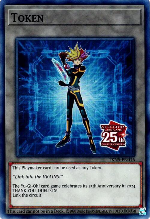 Token: Playmaker [TKN5-EN016] Super Rare | Good Games Morley