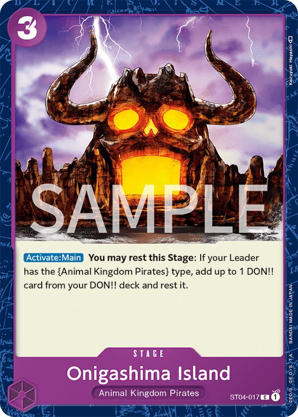 Onigashima Island [Revision Pack Cards] | Good Games Morley