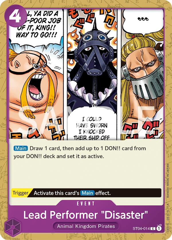 Lead Performer "Disaster" [Revision Pack Cards] | Good Games Morley