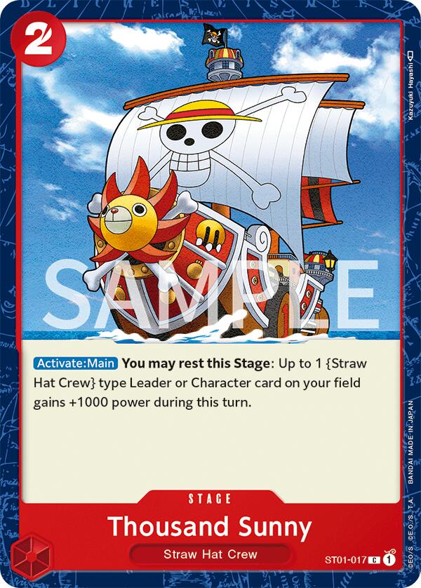 Thousand Sunny [Revision Pack Cards] | Good Games Morley