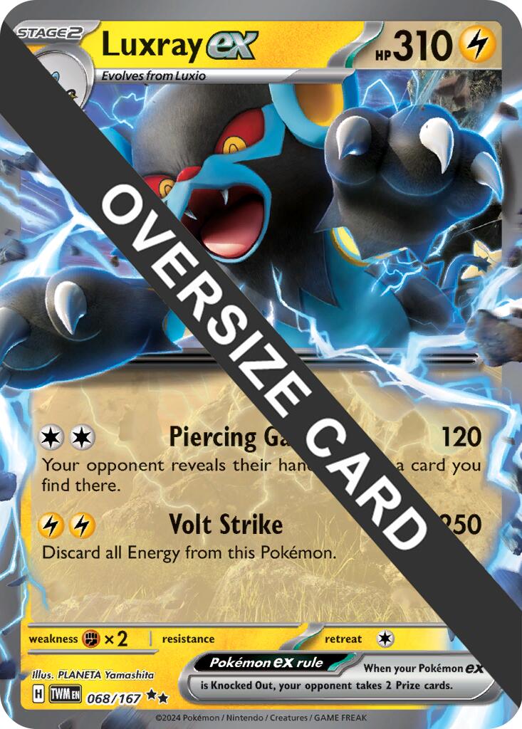 Luxray ex (068/167) (Jumbo Card) [Miscellaneous Cards] | Good Games Morley