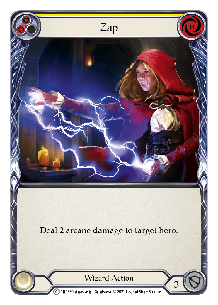 Zap (Yellow) [1HP339] (History Pack 1) | Good Games Morley