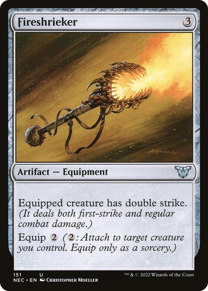 Fireshrieker 151/38 (Commander: Kamigawa: Neon Dynasty)  | Good Games Morley