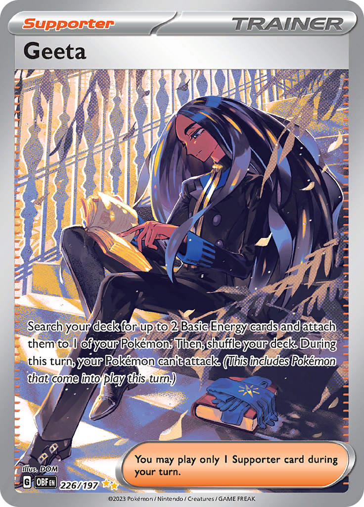 Geeta (226/197) [Scarlet & Violet: Obsidian Flames] | Good Games Morley