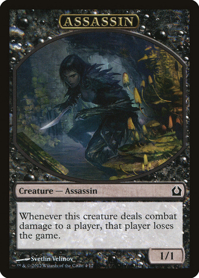 Assassin Token [Return to Ravnica Tokens] | Good Games Morley