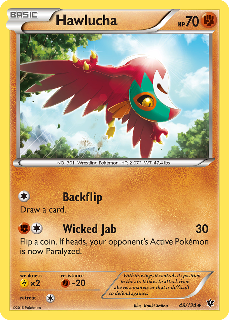 Hawlucha (48/124) [XY: Fates Collide] | Good Games Morley