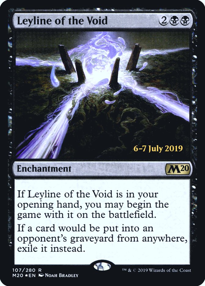 Leyline of the Void [Core Set 2020 Prerelease Promos] | Good Games Morley