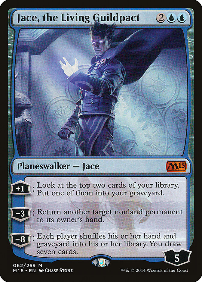 Jace, the Living Guildpact 62 (Magic 2015 (M15))  - Foil | Good Games Morley