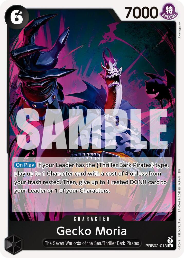 Gecko Moria PRB02-013 (Premium Booster -The Best- Vol. 2)  - Foil | Good Games Morley