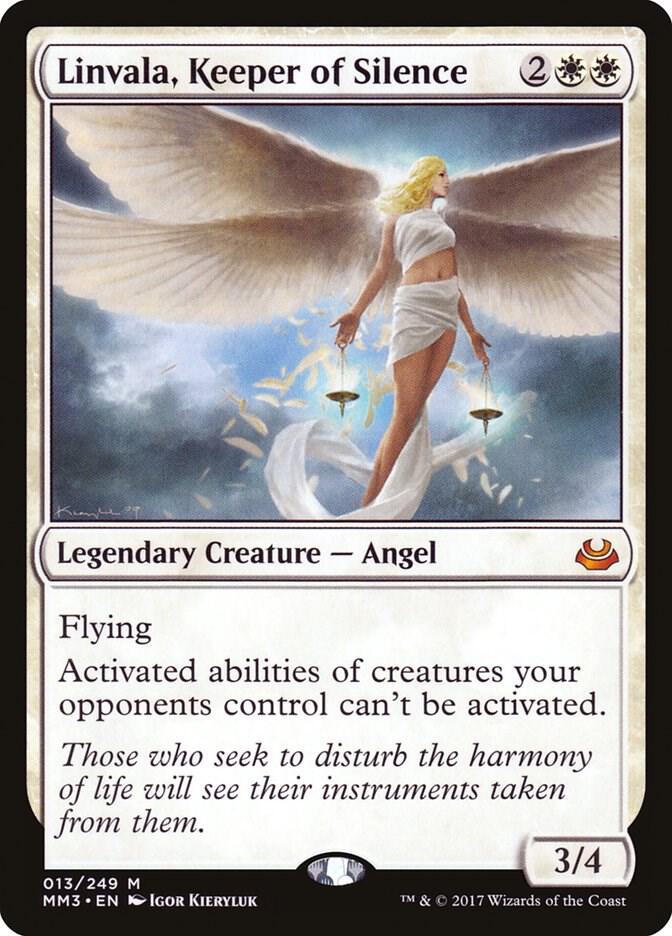 Linvala, Keeper of Silence 13/249 (Modern Masters 2017)  | Good Games Morley