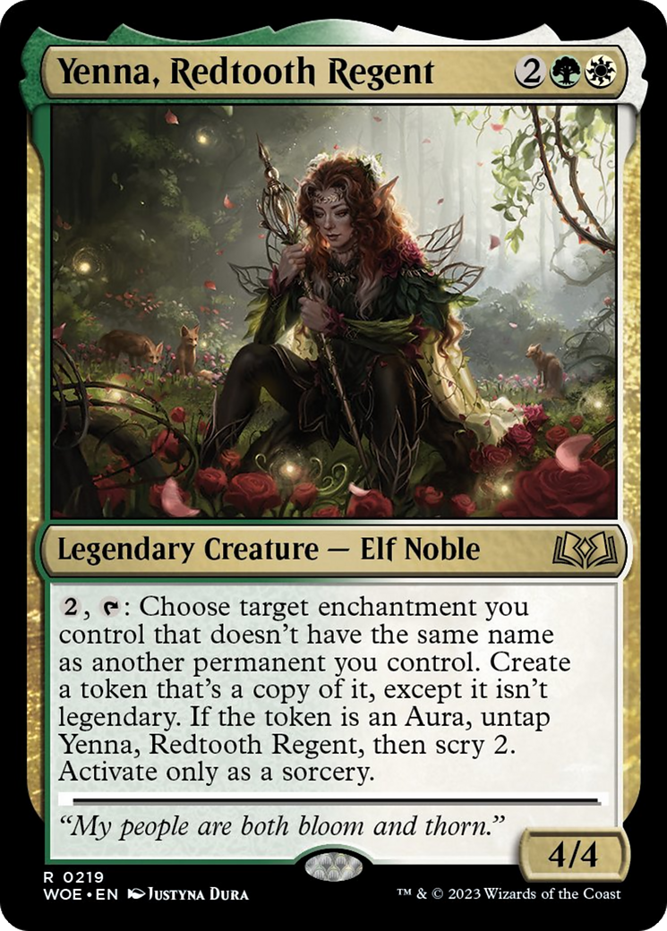 Yenna, Redtooth Regent [Wilds of Eldraine] | Good Games Morley