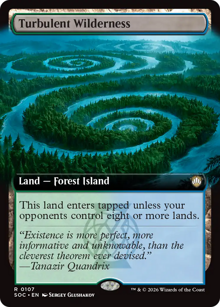 Turbulent Wilderness (Extended Art) [Secrets of Strixhaven Commander] | Good Games Morley