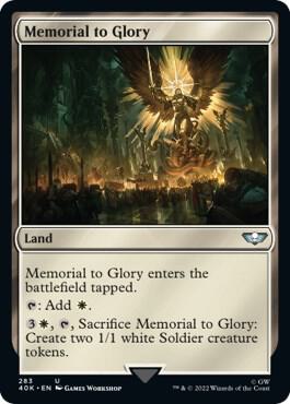 Memorial to Glory 283/617 (Universes Beyond: Warhammer 40,000)  | Good Games Morley