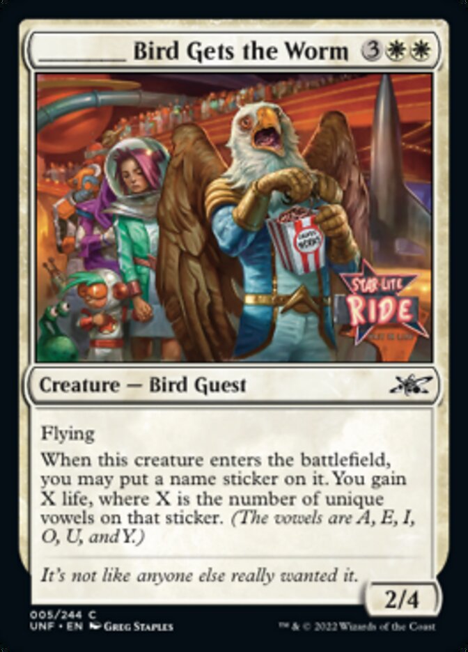 _____ Bird Gets the Worm [Unfinity] | Good Games Morley