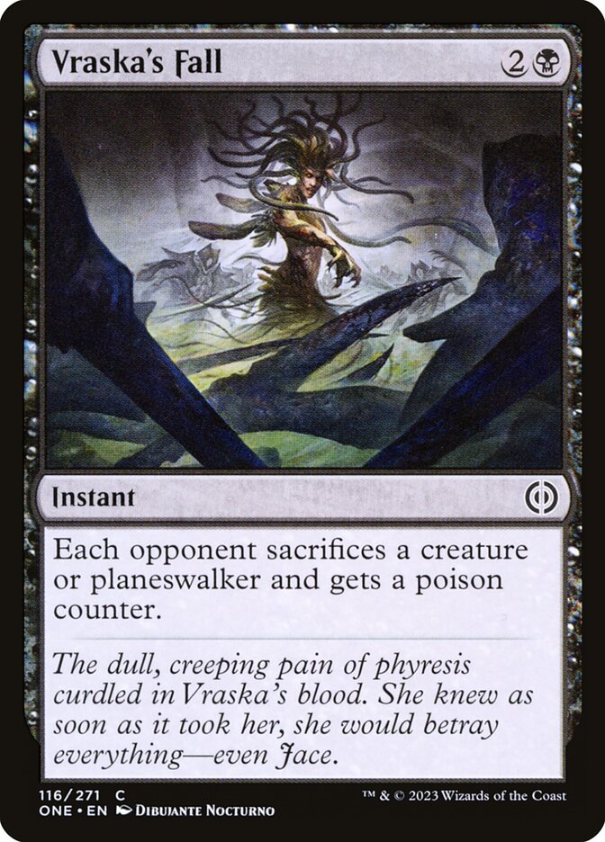 Vraska's Fall 116 (Phyrexia: All Will Be One)  - Foil | Good Games Morley